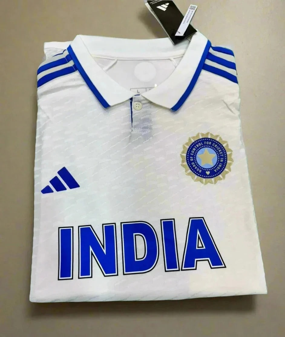 India Test Cricket Player Version Jersey