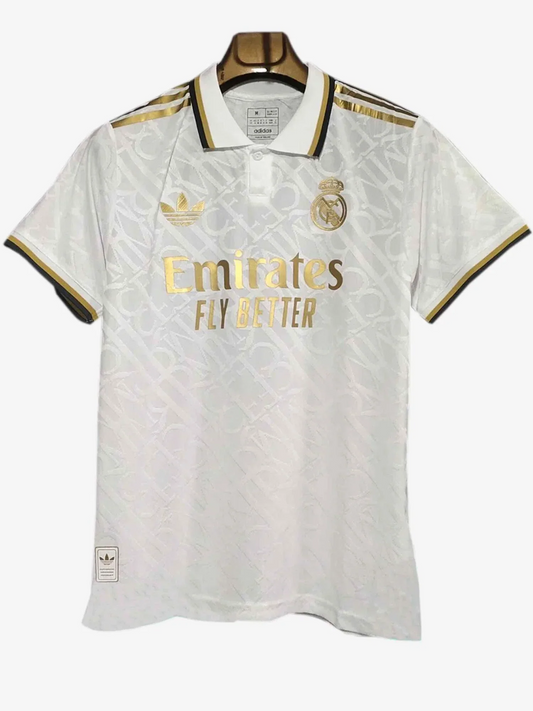 Real medrid se white gold jersey 24/25