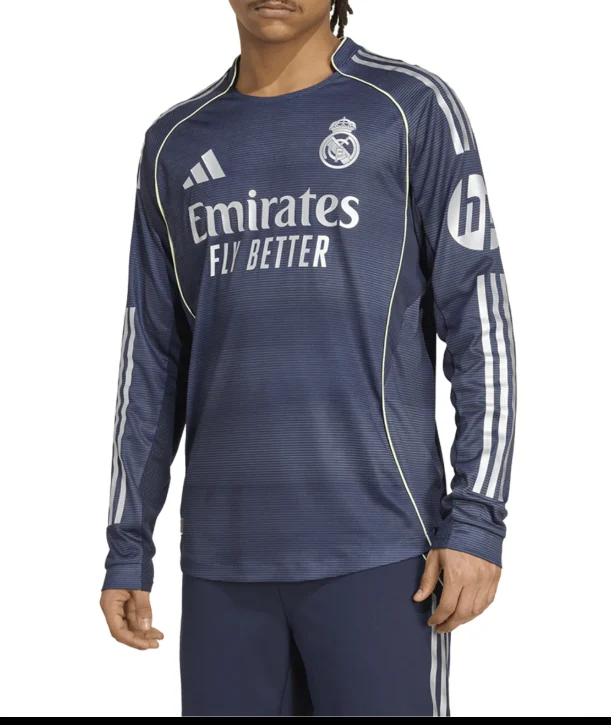 Real Madrid 25/26 Away Long sleeve