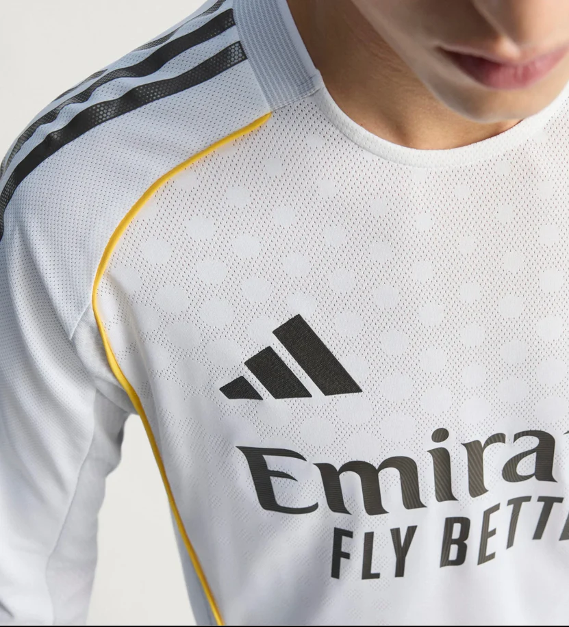 Real Madrid 25/26 Home jersey long sleeve