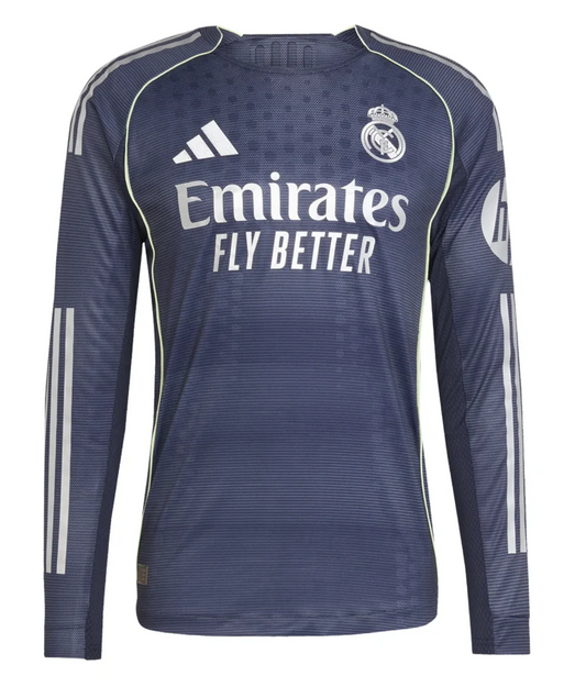 Real Madrid 25/26 Away Long sleeve